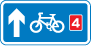 Cycle Route Sign