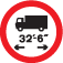 No Vehicles Over Length Shown