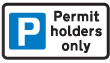 Permit Only Parking