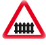Level Crossing with Barrier