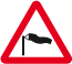 Side winds  road sign