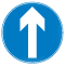 Ahead only