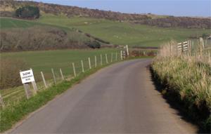 Blind bend