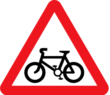 Cycle route ahead
